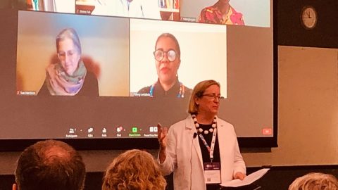 Evelyn Welch at THE World Academic Summit, Australia