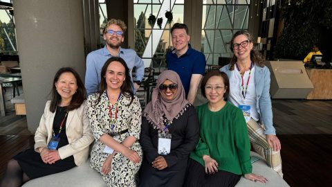 Africa Charter team at the WUN AGM, Pretoria, 2024