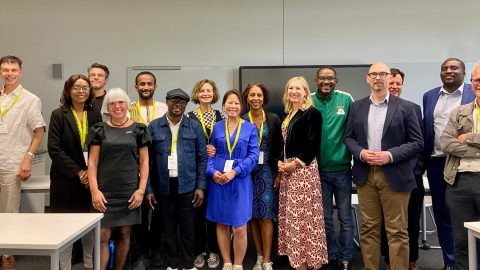 Africa Charter team at the ASAUK24, Oxford, 2024