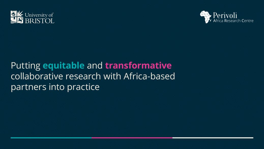 Cover Playbook: Putting equitable and transformative collaborative research with Africa-based partners into practice