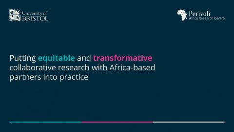 Cover Playbook: Putting equitable and transformative collaborative research with Africa-based partners into practice
